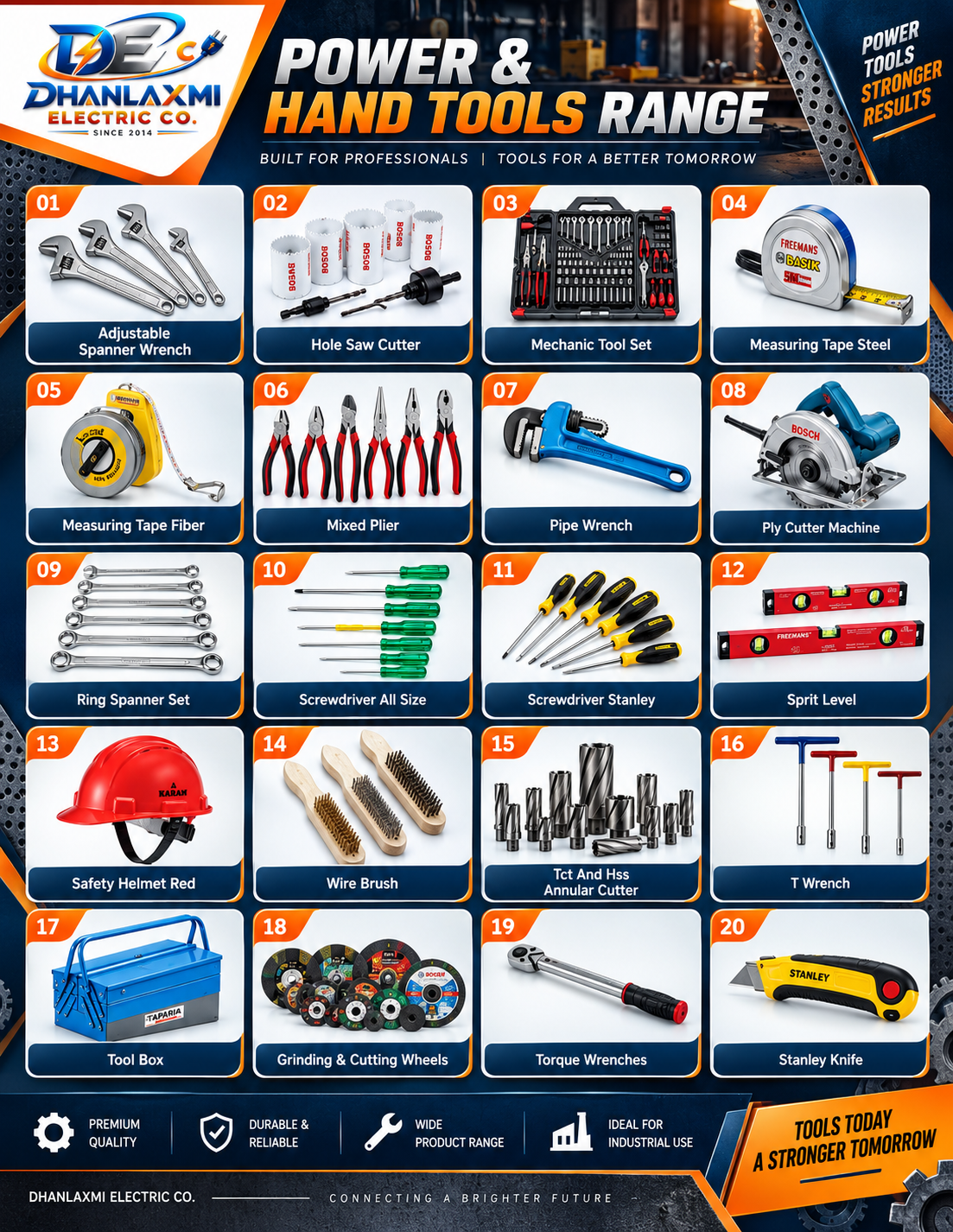 Power & Hand Tools Range All Products
